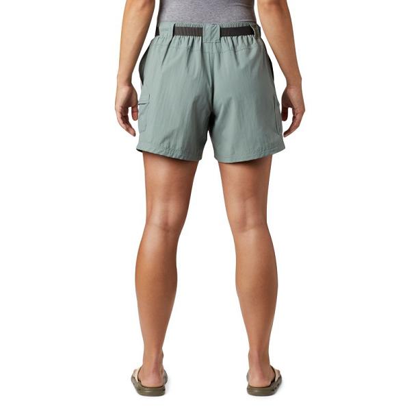 Columbia Sandy River Shorts Light Green For Women's NZ34610 New Zealand